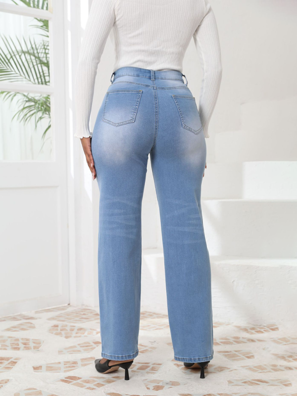 ✨ Vintage Loose Straight Leg Denim Jeans – Effortless & Chic Everyday Style ✨