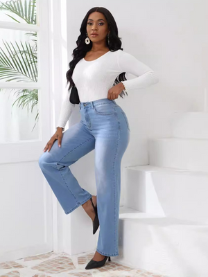 ✨ Vintage Loose Straight Leg Denim Jeans – Effortless & Chic Everyday Style ✨