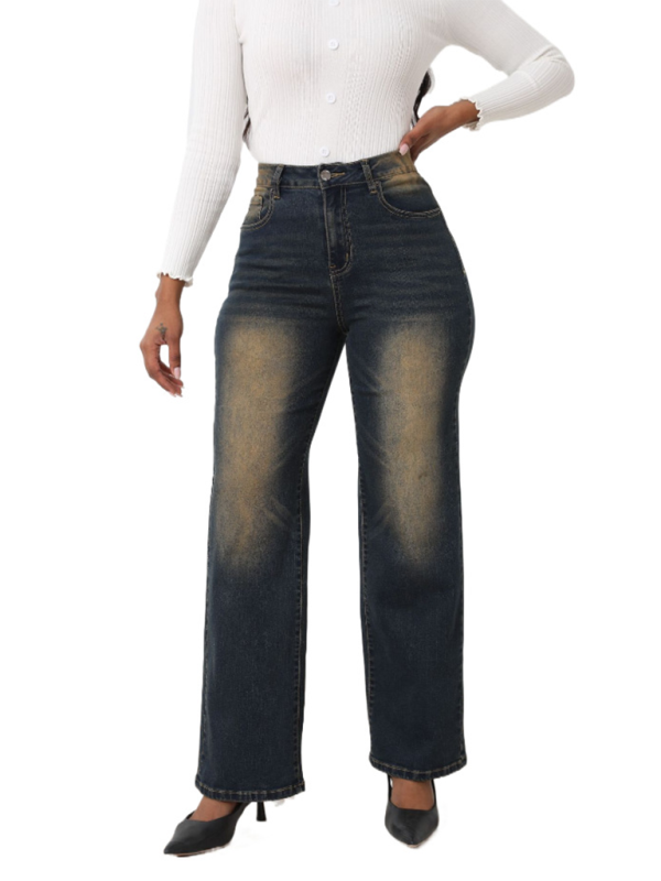 ✨ Vintage Loose Straight Leg Denim Jeans – Effortless & Chic Everyday Style ✨