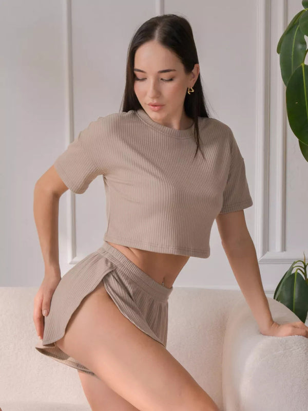 New Casual Two-Piece Loungewear Set – Comfy & Chic!