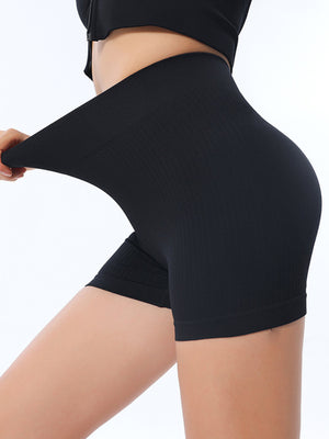 🖤 High-Waist Yoga Shorts – Sculpting, Stretchy & Squat-Proof Comfort 💖