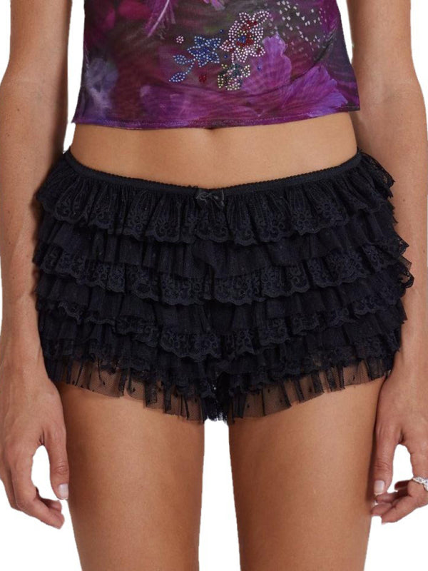 ✨ Ruffled Wavy Low-Rise Shorts – Cute, Flirty & Trendy ✨