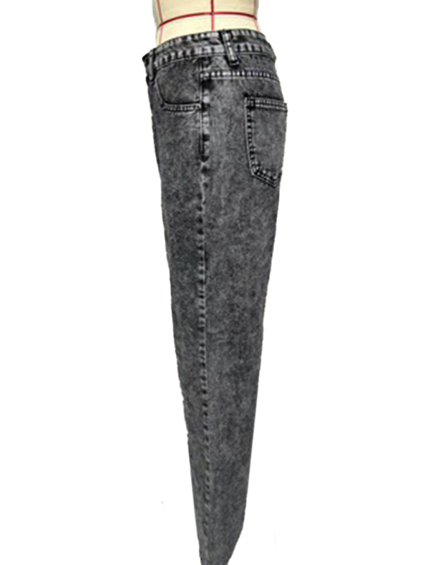 🦋 Low Rise Straight Leg Jeans Retro Y2K Denim – Trendy & Chic Must-Have 💙