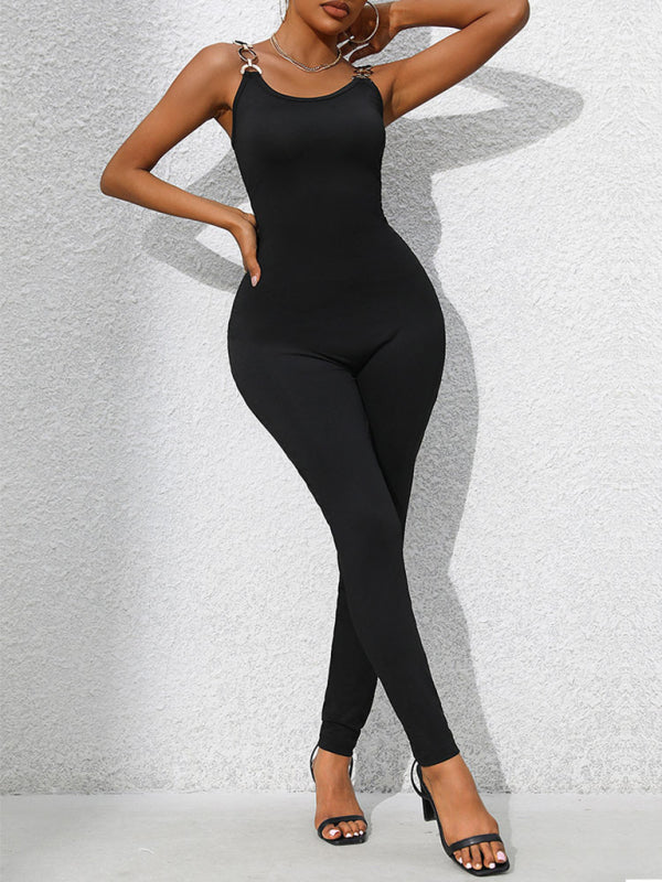 🔥 New Sexy Tight Suspenders Jumpsuit – Sleek, Sultry &amp; Show-Stopping! 🔥