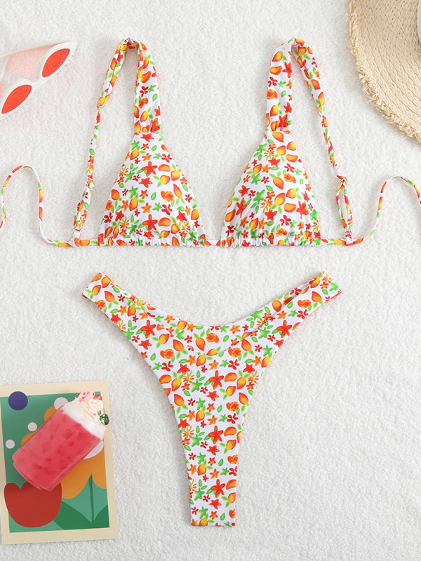 Trendy Printed Bikini Set – stylish, Stretchy & Perfect for Summer