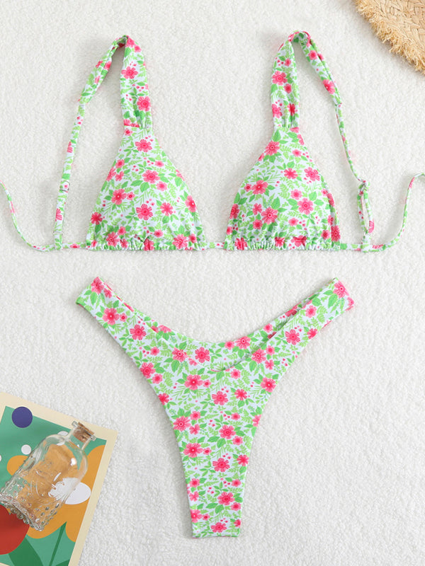Trendy Printed Bikini Set – stylish, Stretchy & Perfect for Summer