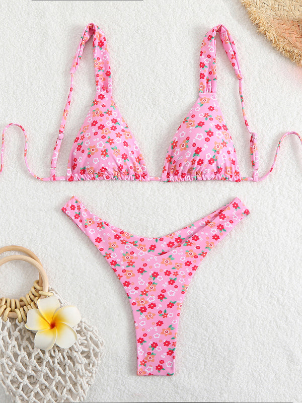 Trendy Printed Bikini Set – stylish, Stretchy & Perfect for Summer