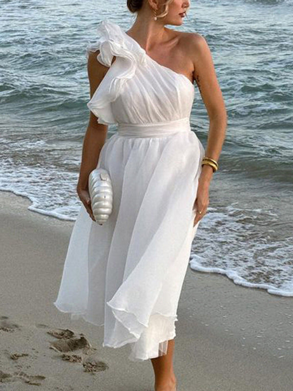 stylish Off-Shoulder Backless Dress – Curve-Hugging, Flirty & Chic | NueHaven