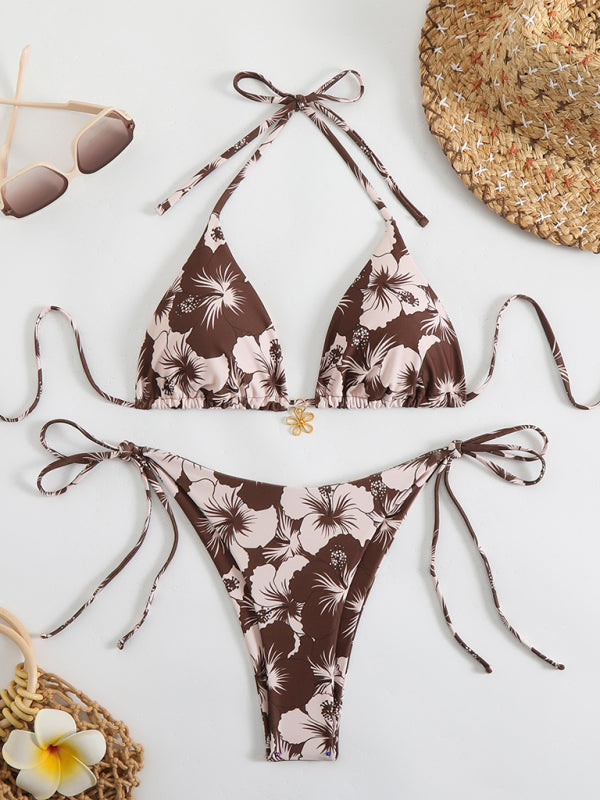 Floral Halterneck Bikini – stylish, Trendy & Perfect for Summer