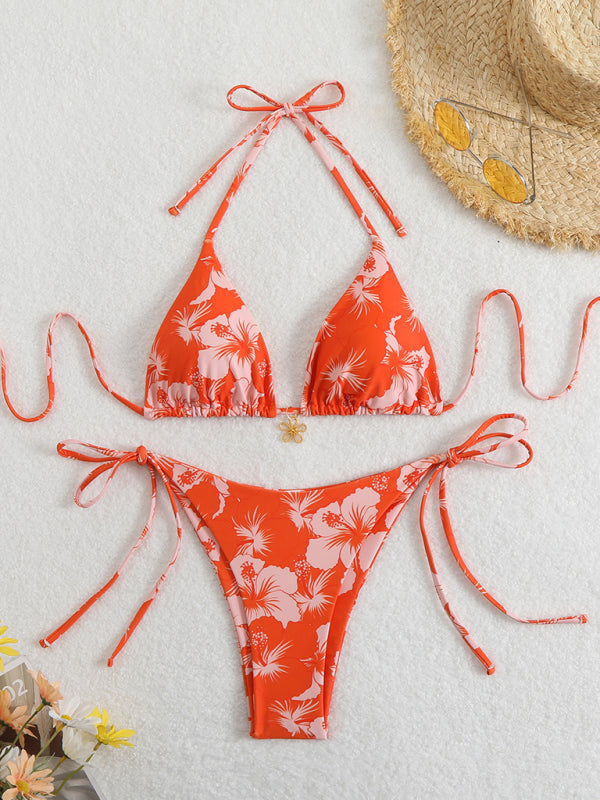 Floral Halterneck Bikini – stylish, Trendy & Perfect for Summer