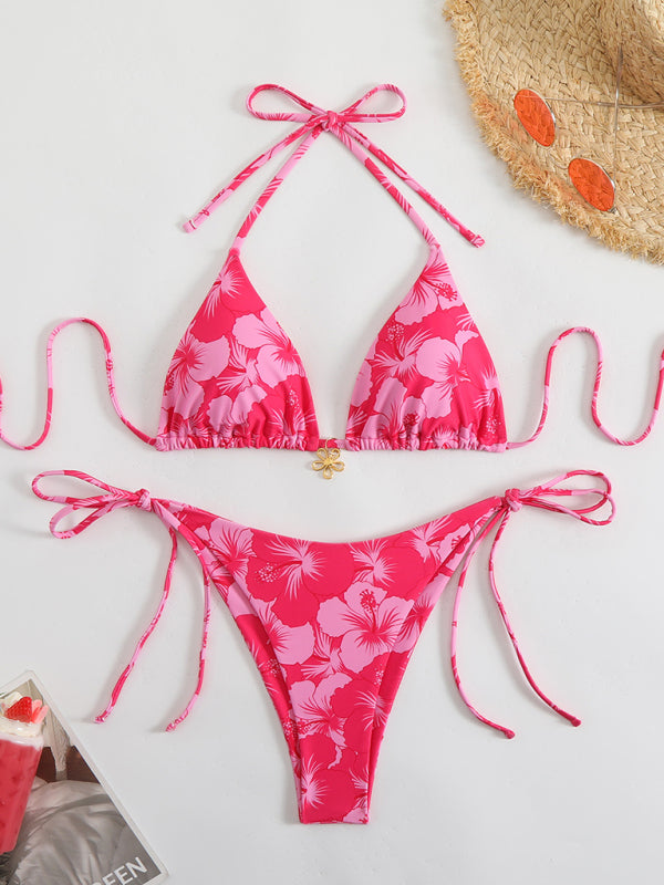 Floral Halterneck Bikini – stylish, Trendy & Perfect for Summer