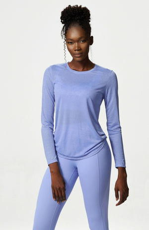 🔥 Women's Quick-Dry Long Sleeve Yoga Top – Breathable, Chic & Comfy Activewear 🔥